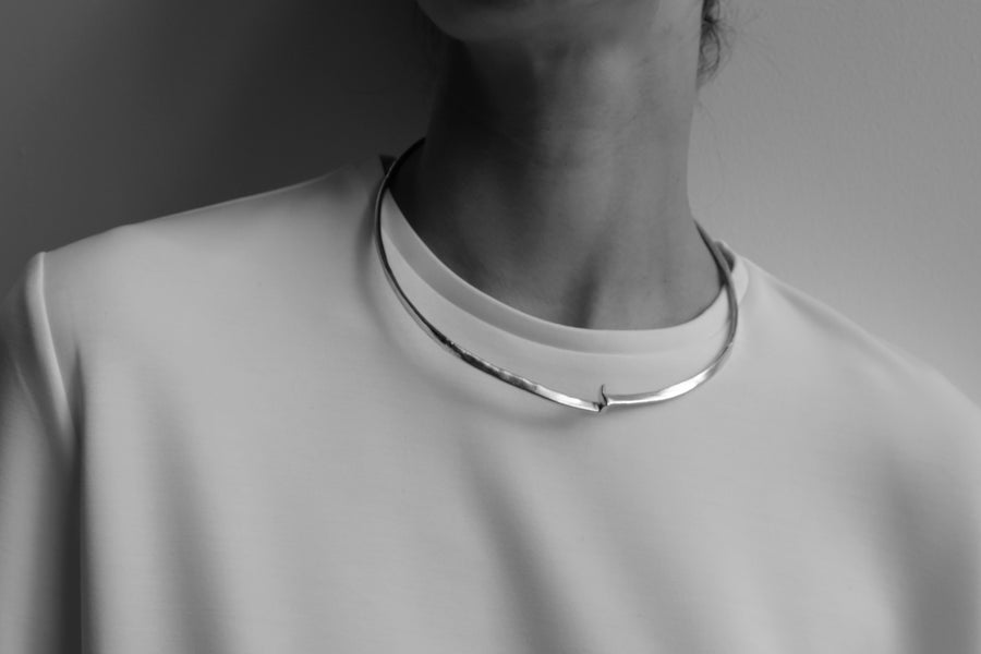 Split Collar Silver