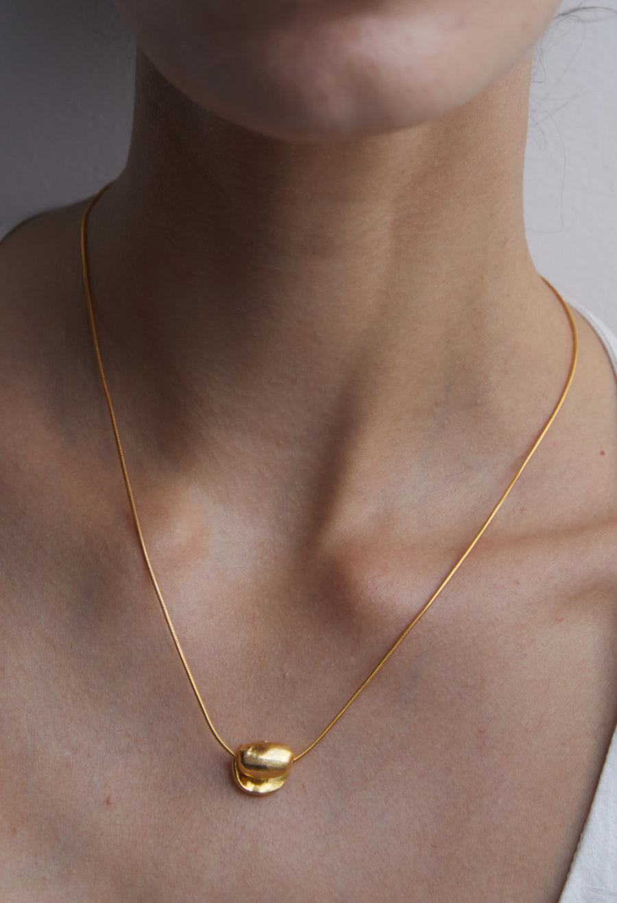 Fold Necklace Gold