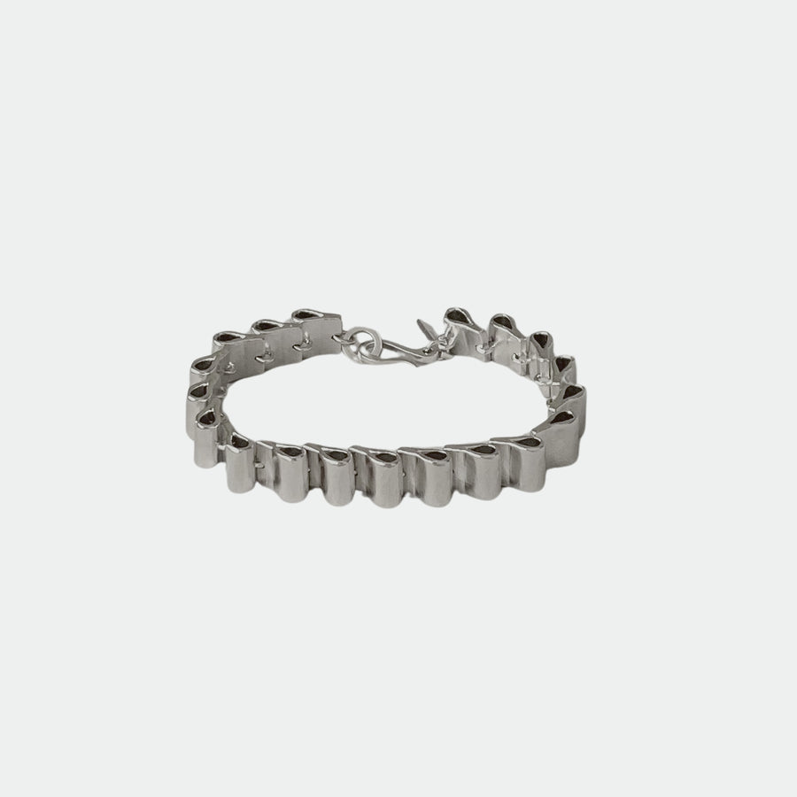 Seam Joint Bracelet Silver