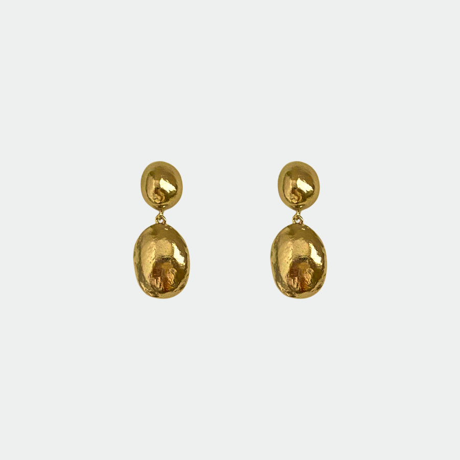 Dual Earrings Gold