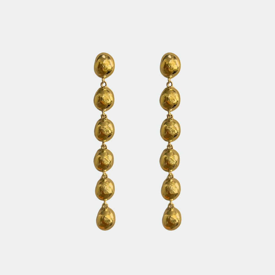 Dome Earrings Gold