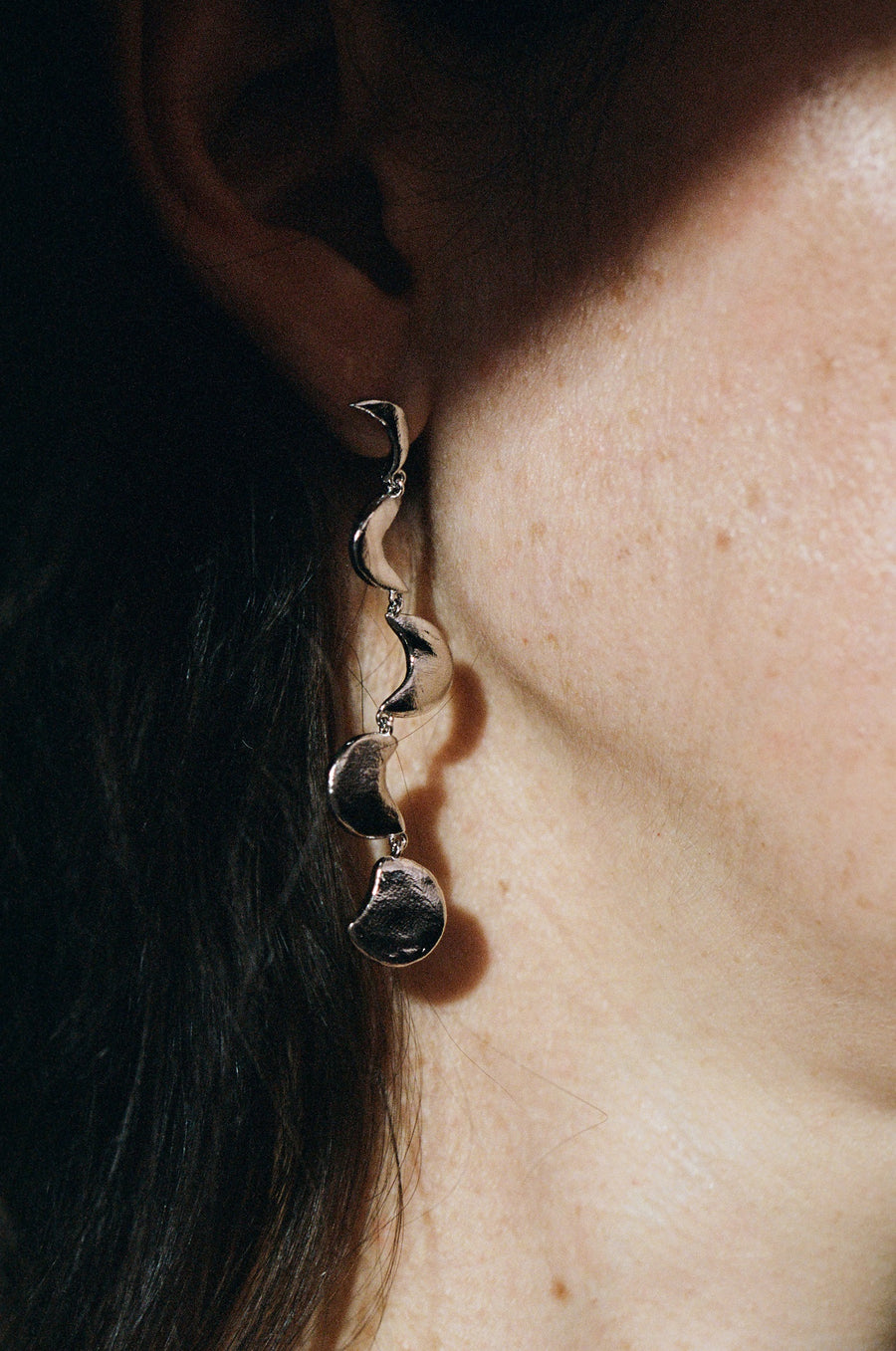 Moon Phase Earrings