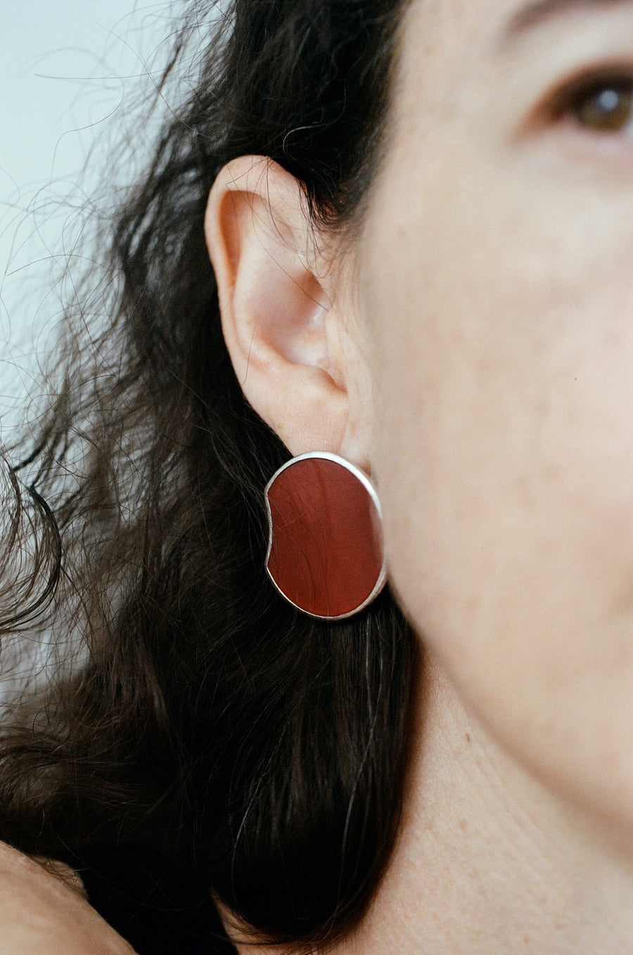 Red Eclipse Earrings