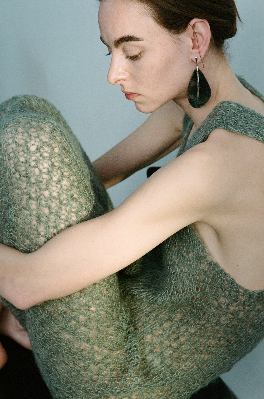 Large Leaf Earrings