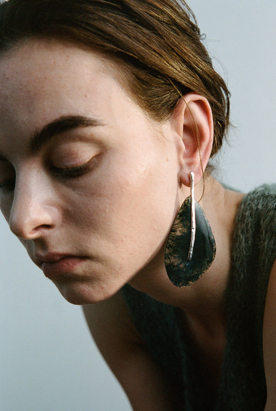 Large Leaf Earrings