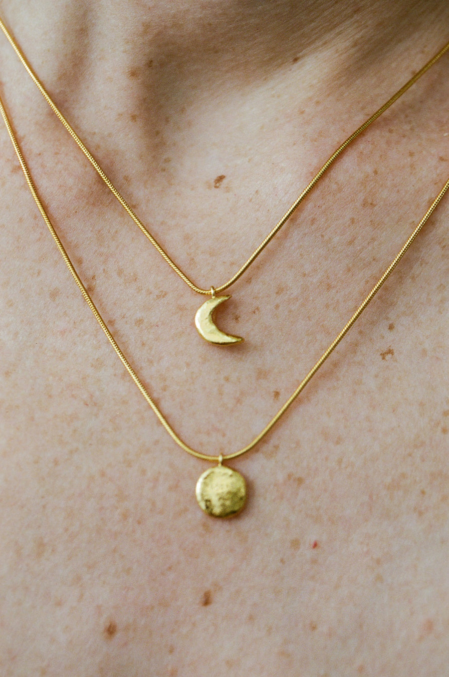 Sun and Moon Necklace