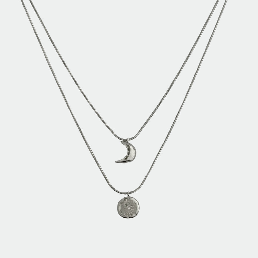 Sun and Moon Necklace