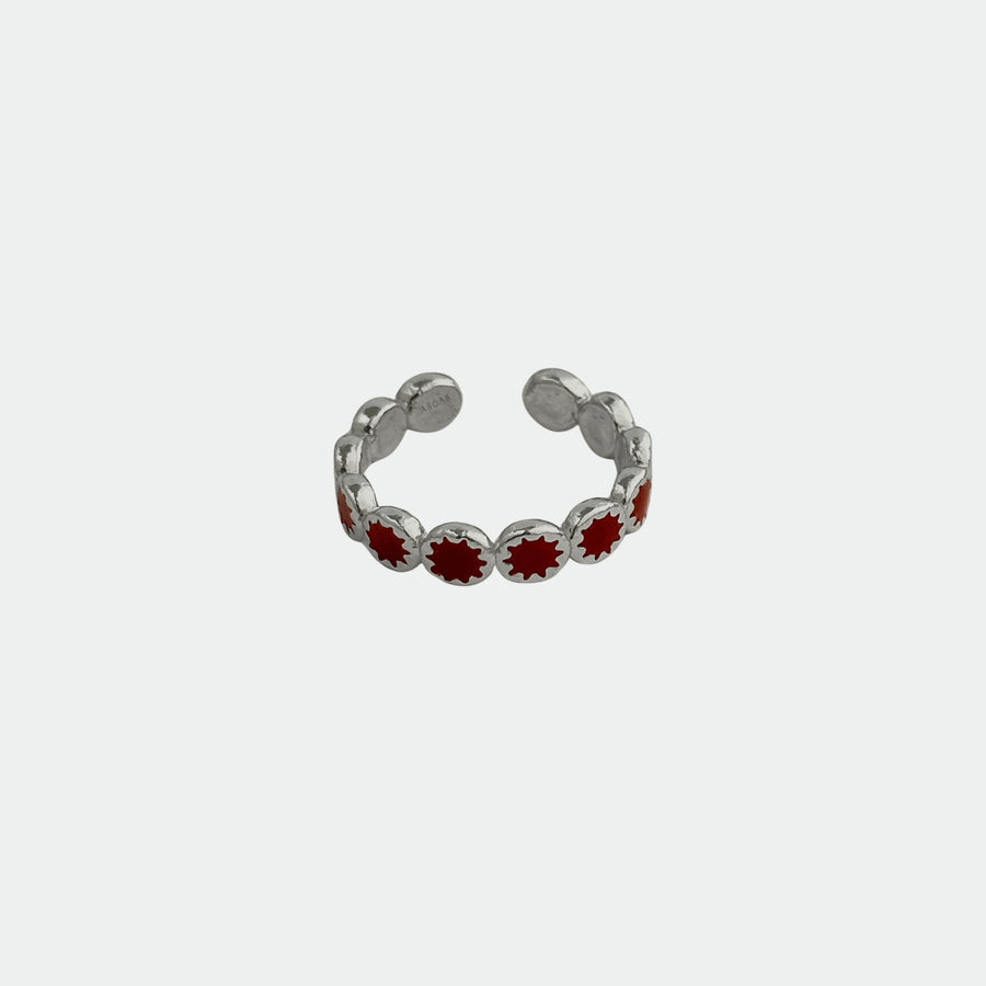 Black / Red Solar Ring