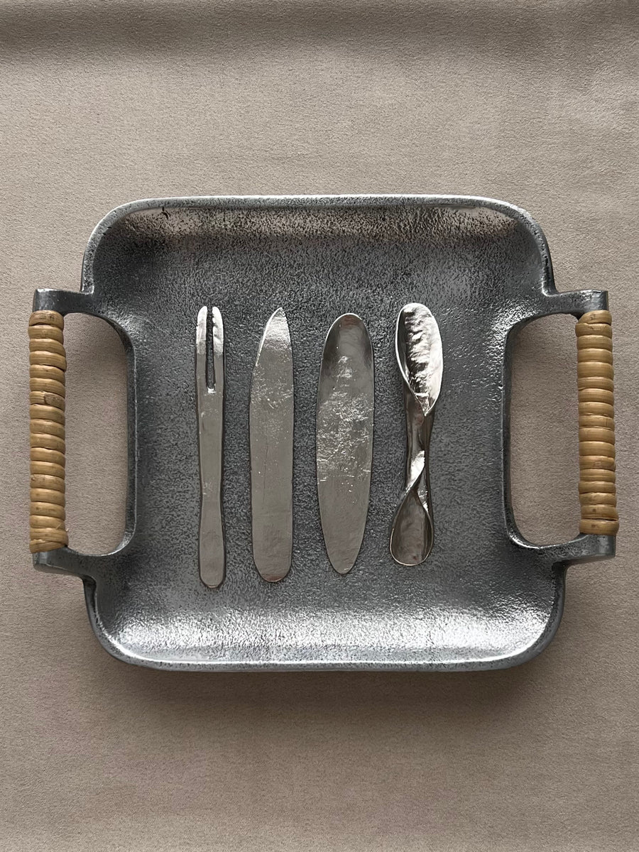 Flat Butter Spreader Silver